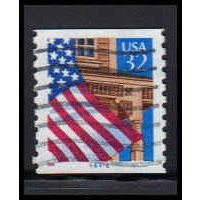 Used 2913 32c U.S. Flag Over Porch Very Fine CNS 66646 PA1006