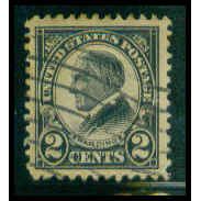Used 610 2c Warren Harding Almost Very Fine M09536