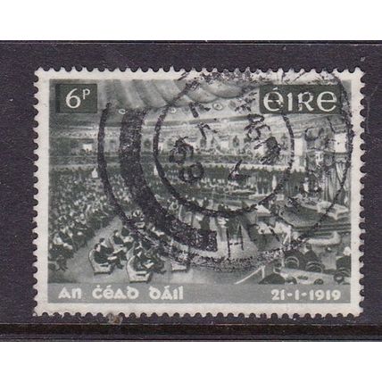 IRELAND EIRE 1969 50th ANNIV DAIL 6d USED SG265