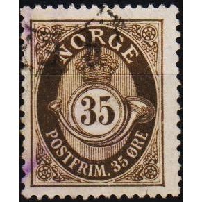 Norway. 1893 35ore S.G.150 Used