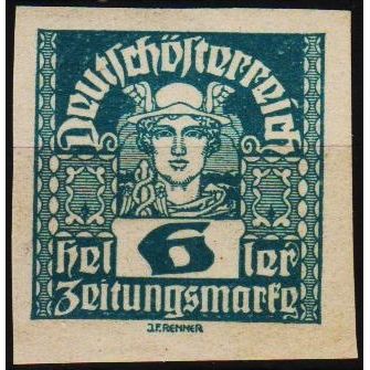 Austria. 1920 6h S.G.368 Unmounted Mint