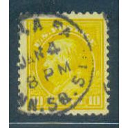Used 510 10c Benjamin Franklin Fine Plus A12450