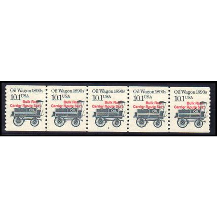 2130a 10.1c Oil Wagon Fine MNH Dry Gum PNC 2/5 Red Z5193