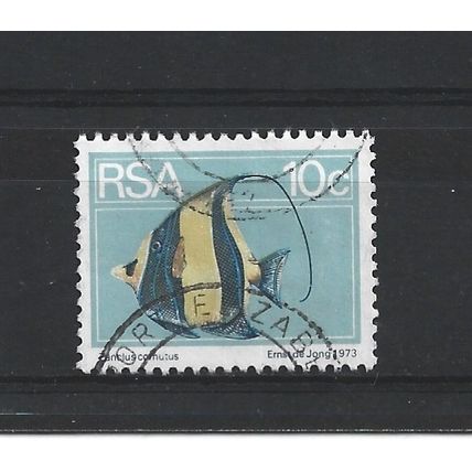 SouthAfrica.SG356 10c Moorish Idol.Fine Used.Sep25w