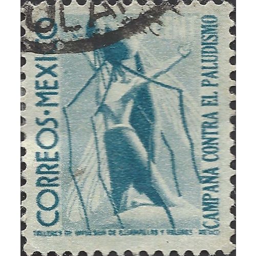 MEXICO, Campaign against malaria, charity, blue 1939, 1c, #3