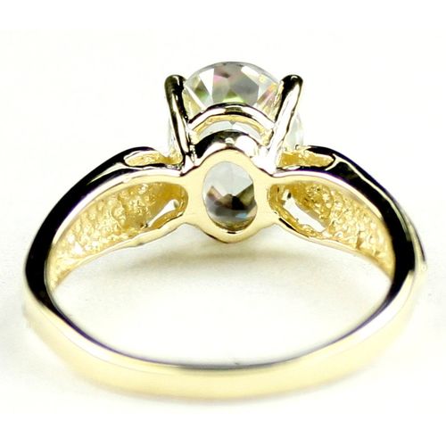 Mystic Fire Topaz, 10KY Gold Ring, R058