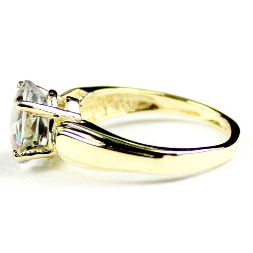 Mystic Fire Topaz, 10KY Gold Ring, R058