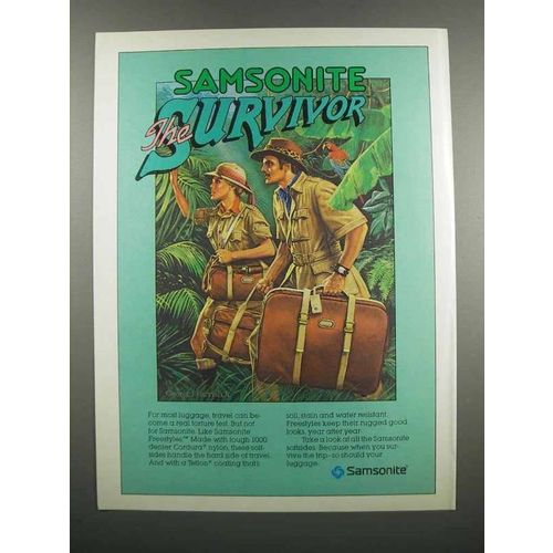 1983 Samsonite Freestyles Ad - George I. Parrish Jr.