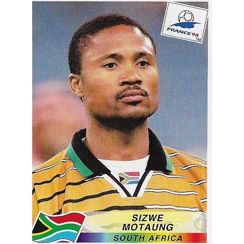 Panini's FIFA World Cup France 1998 Stickers: No.177 - Motaung