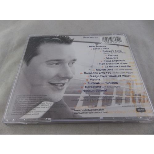 Russell Watson The Voice 2001 Decca Music Group CD