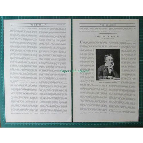 X1201) George Bernard Shaw - 1930 Article