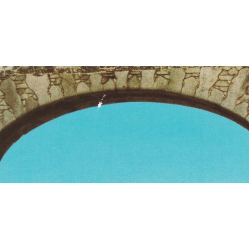 6x4 Continental size printed postcard Arch of Pier Head Liverpool Lancashire