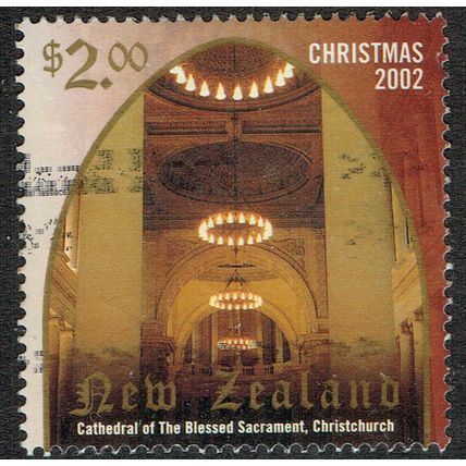New Zealand 2002 Christmas $2 Multicoloured SG2529 GU