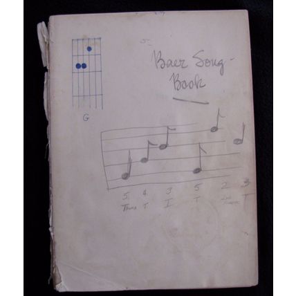 The Joan Baez Songbook 1966 - 66 songs - illustrations - No Front Cover - POP