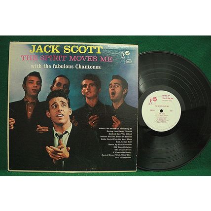 Jack Scott & Chantones - The Spirit Moves Me - RM 348 - VG+