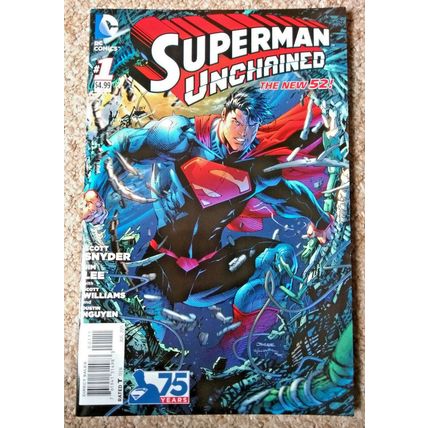 SUPERMAN UNCHAINED # 1 (2013) DC Comics 1st Print (NM Condition)