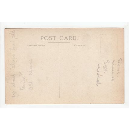 Cenotaph and Church Masham Postcard Yorkshire