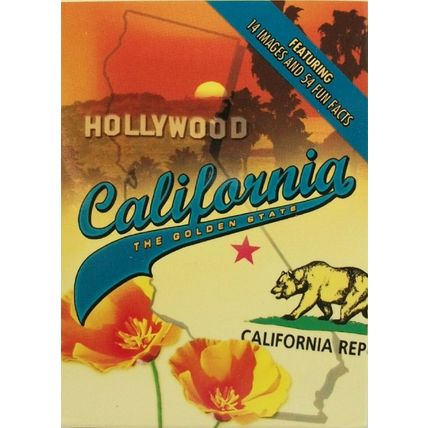 California State Souvenir Playing Cards