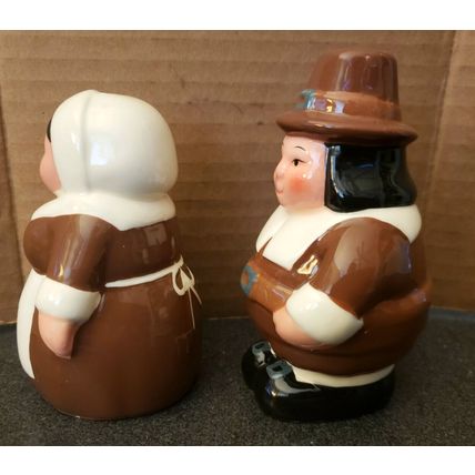 Publix Supermarkets 2002 Pilgrim Pair Salt & Pepper Shakers