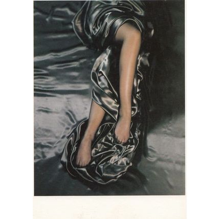 Lady With Melting Velvet Chocolate Trouers Dutch Modern Art Postcard