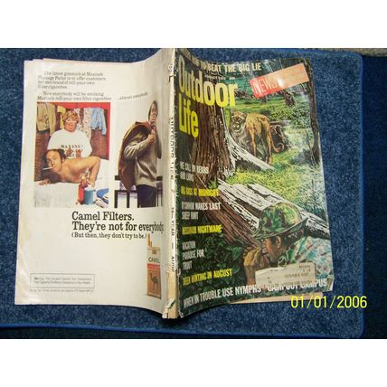 Outdoor Life magazine from August 1972