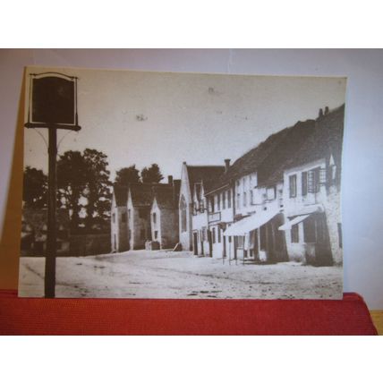 c. 1890, HIGH STREET, LACOCK, WILTSHIRE. unused postcard #