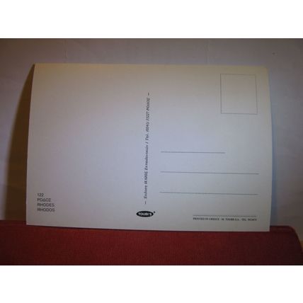 multiview, RHODES, GREECE unused postcard (a) #