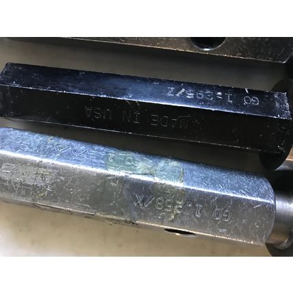 LOT PLUG GAGE GO NOGO VAN KEUREN 1.258,1.270,1.295,1.302,1.28125,ES