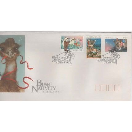 Australia 1990 Christmas,First day cover