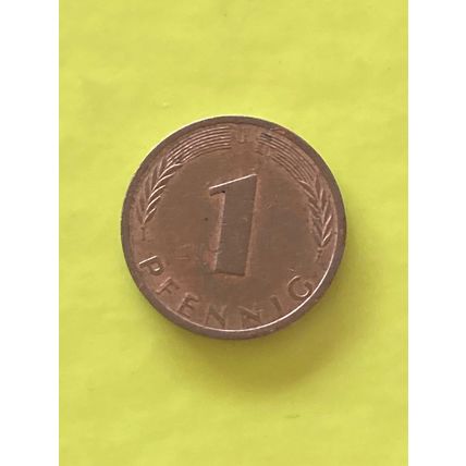 Umlaufmünze Deutschland 1 Pfennig 1971 J