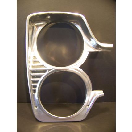 1966 PLYMOUTH FURY RH HEADLIGHT BEZEL NICE OEM SPORT FURY I II III