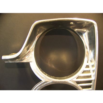 1966 PLYMOUTH FURY LH HEADLIGHT BEZEL NICE OEM SPORT FURY I II III