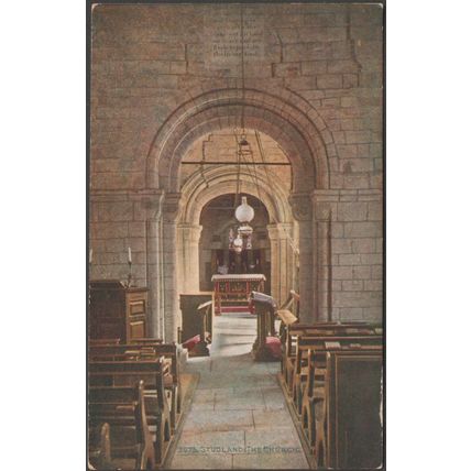 The Church, Studland, Dorset, c.1910s - Photochrom Postcard