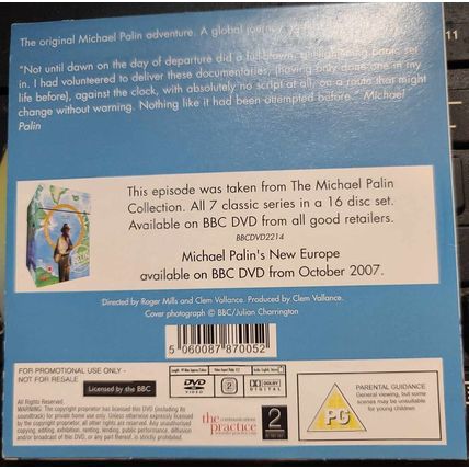 Around The World In 80 Days DVD Promo The Times Close Shave Michael Palin
