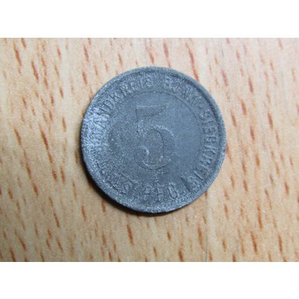 1919 Stadt Bonn 5 Pfennig Germany Empire Coin