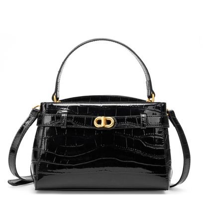 Women Tote Handbags Genuine Leather Shoulder Bags Black