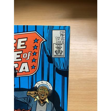DC COMICS JUSTICE LEAGUE OF AMERICA #239 JUNE 1985 (VFN+) COMIC (LL)