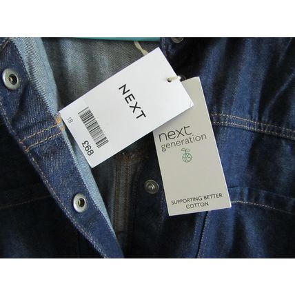 NEXT Generation blue denim jumpsuit Size 18 new with label