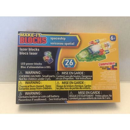 NEW Make It Blocks Lazer Blocks Sets - 103 pieces