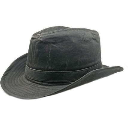 UPF50+ Weathered Cotton Outback Hat With Shapeable Brim Size L