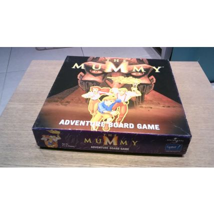 THE MUMMY: ADVENTURE BOARD GAME (Upstarts!) SEE NOTES FOR MISSING PARTS INFO