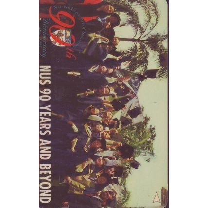 NUS 90 Years & Beyond S'pore $2 Telephone Card (Used)