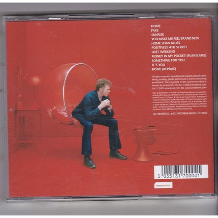 Simply Red : Home (2003) CD Album