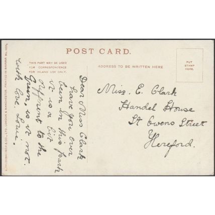 Rotten Row, London, c.1905 - Hildesheimer Postcard