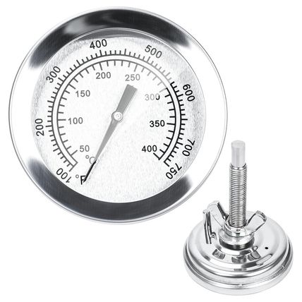 Hisencn 2'' Temperature Gauge for Char Griller Replacement Parts,for Chargriller