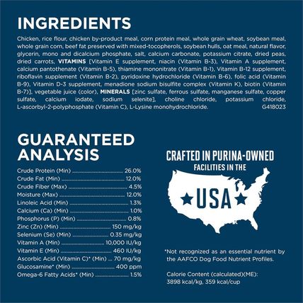 Purina ONE plus Large Breed Adult Dog Food Dry Formula - 40 Lb. Bag
