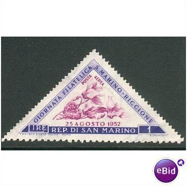 San Marino 1952 - SG 448 - Cyclamen L1 MH