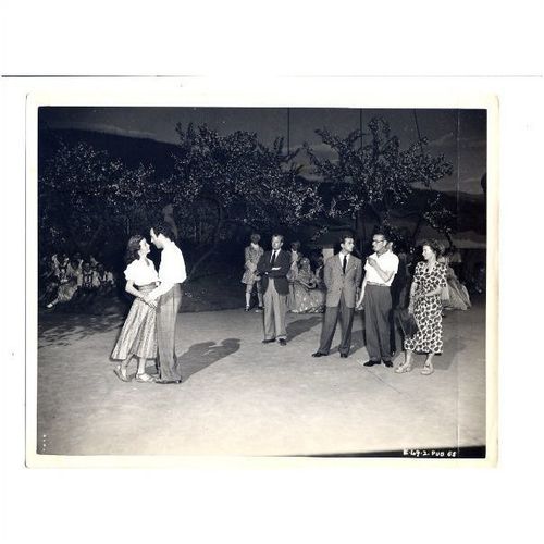 JEAN KENT, DENNIS PRICE "Good Time Girl" 1948 On-The-Set Press Still
