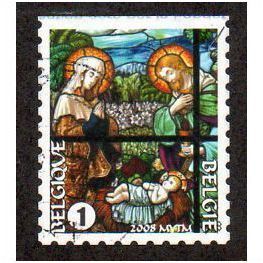 BEL 2008 (54c) (S/A) 'CHRISTMAS' FINE USED (EBID10485)