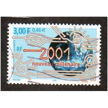 FRA 2001 3F 'NEW MILLENNIUM' FINE USED (EBID20242)